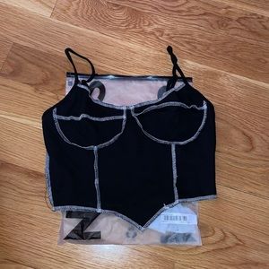 NWT SHEIN black cami top
